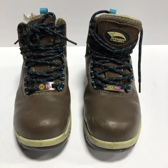Avenger A7285 Breaker Womens Waterproof Work Boots Size 7.5 D(Wide) - Picture 3 of 6